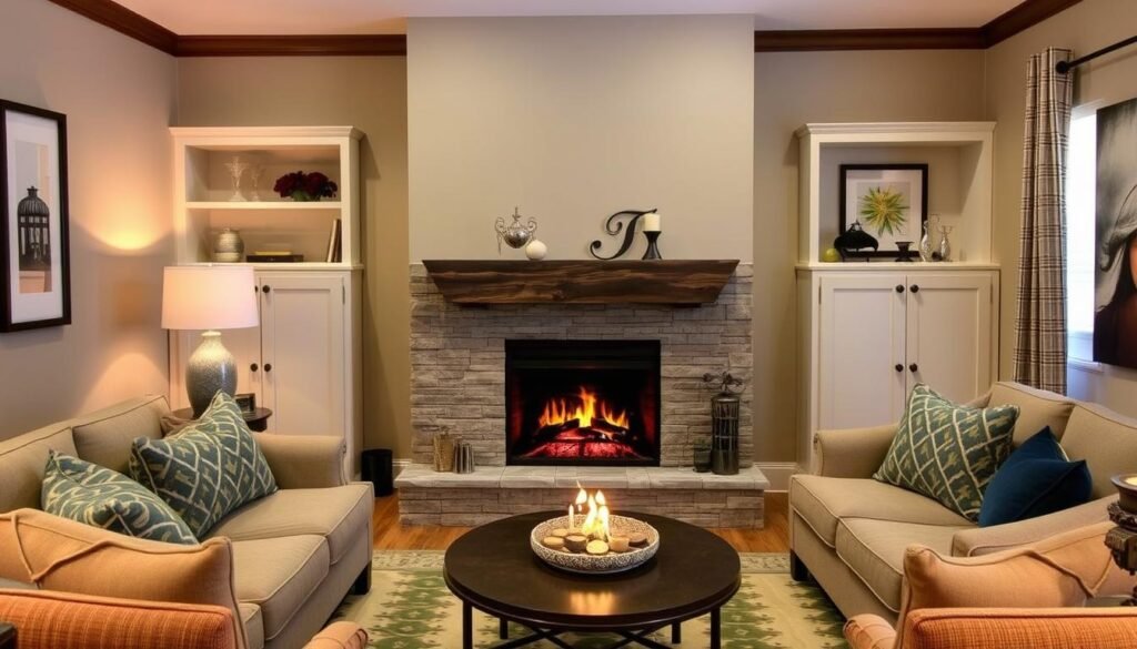 DIY fireplace installation