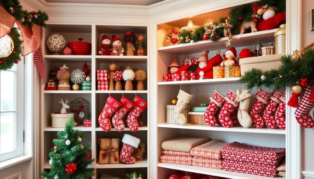 holiday decor storage