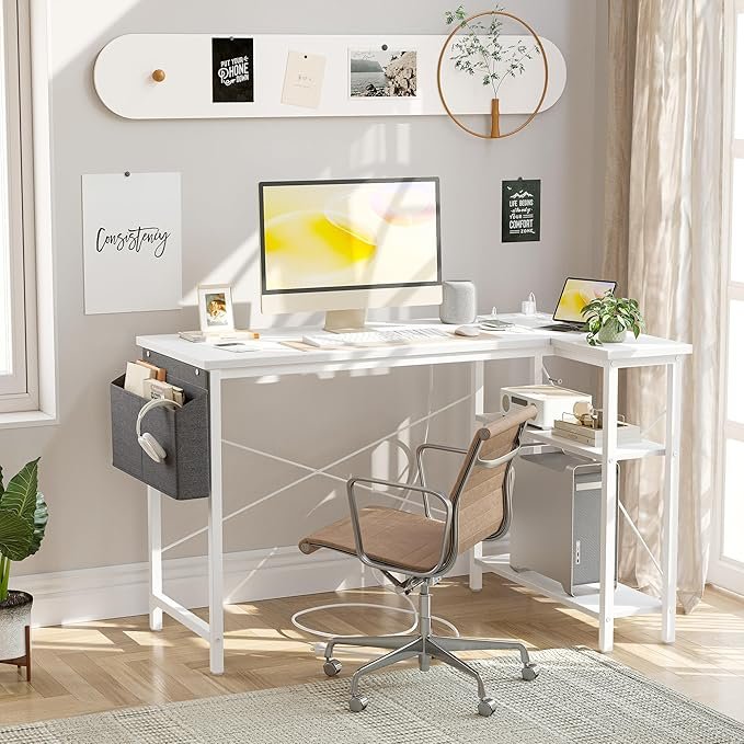 bexevue l shaped desk