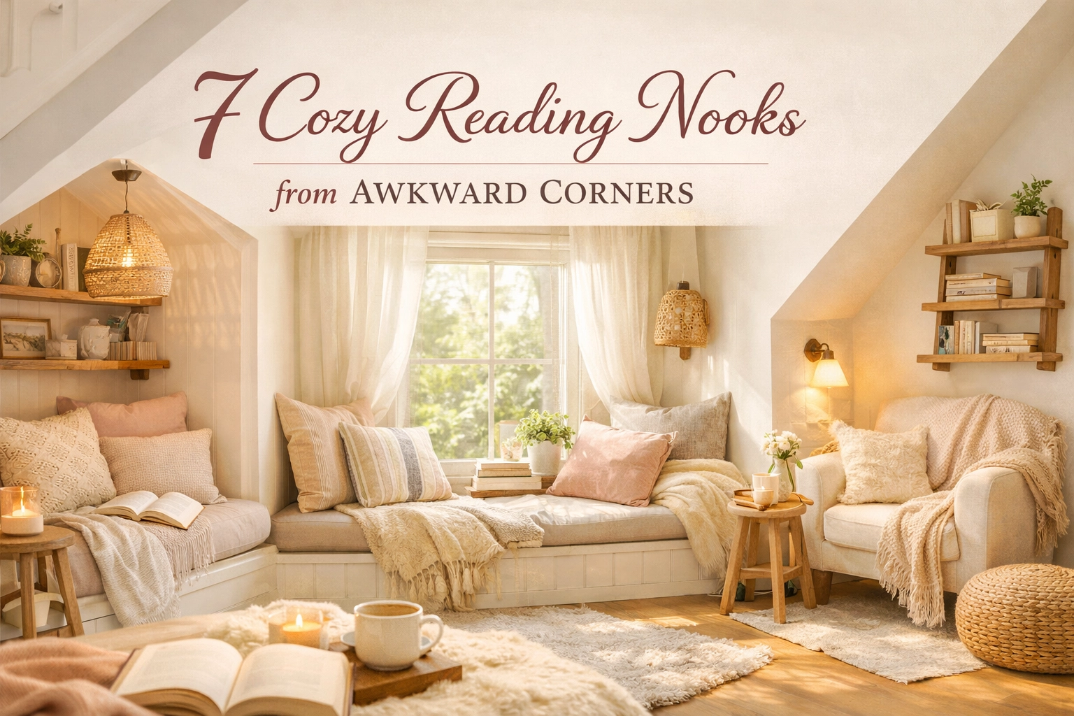 7 Cozy Reading Nooks from Awkward Corners