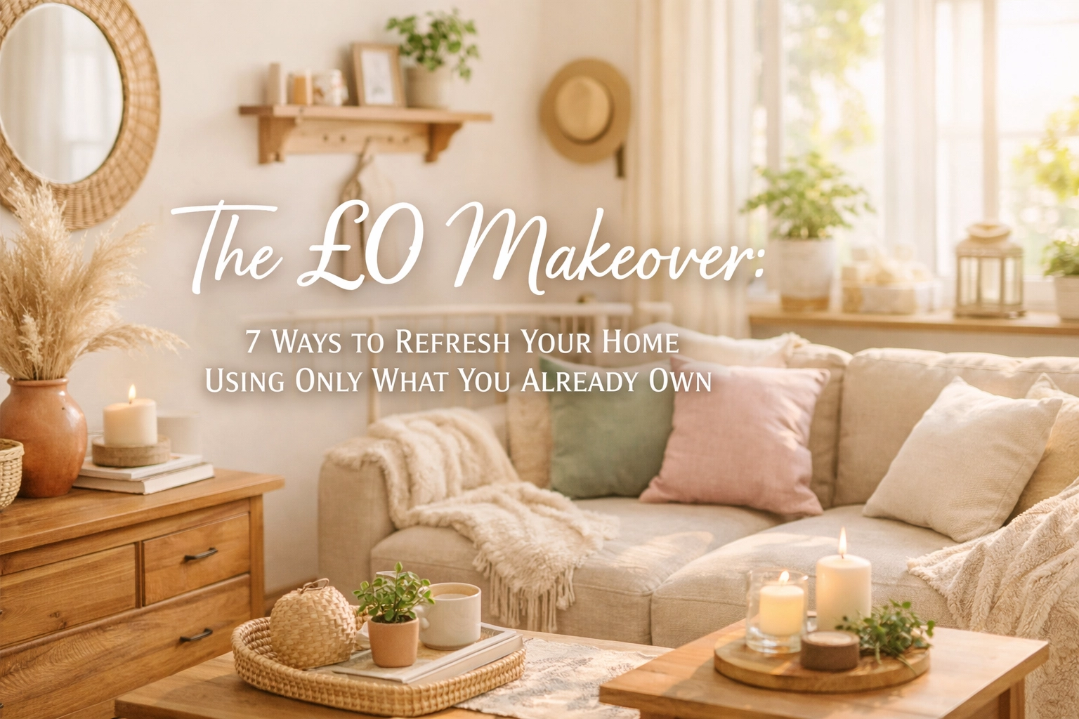 The £0 Makeover: 7 Ways to Refresh Your Home Using Only What You Already Own