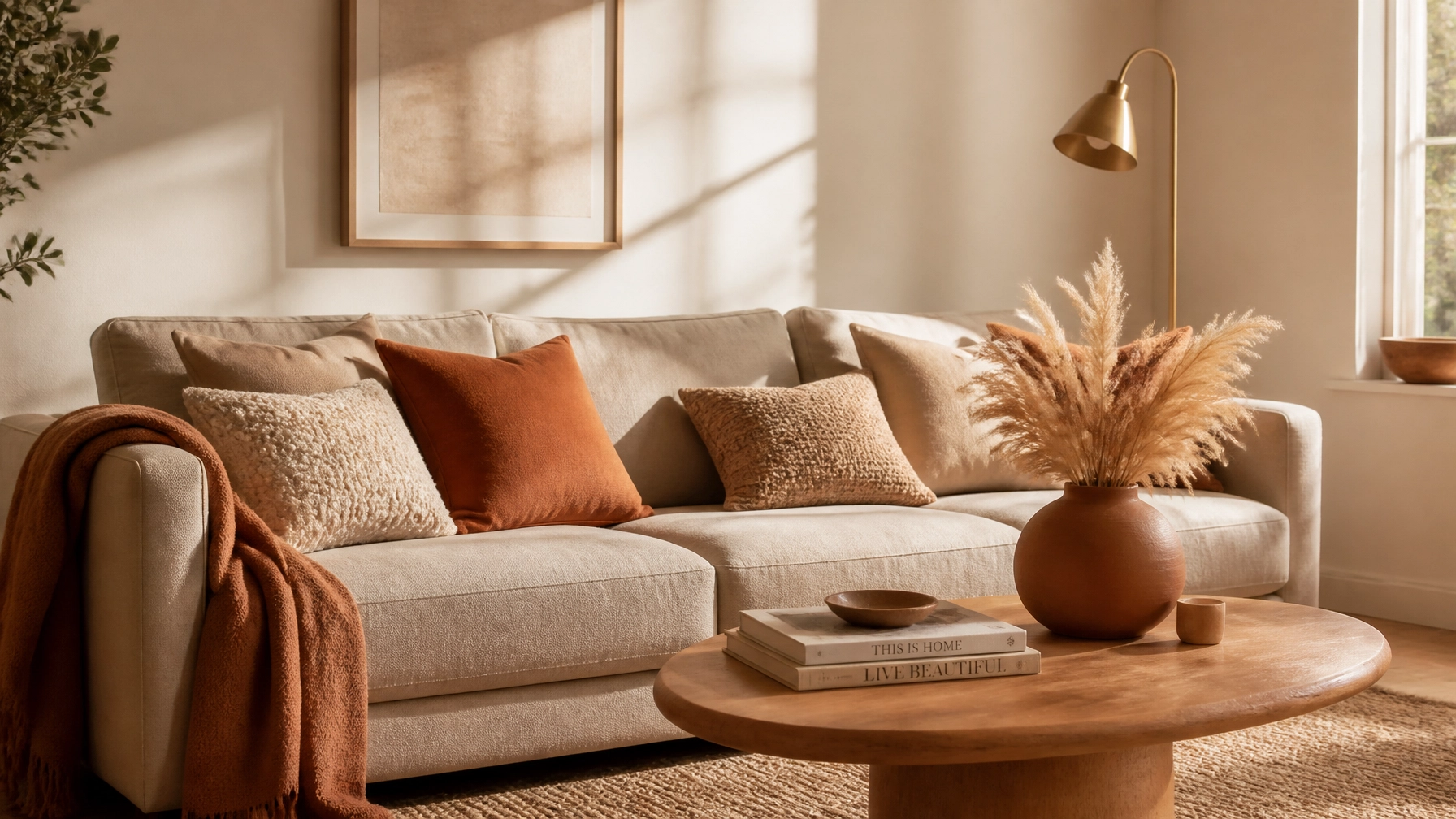 How to Create a Cozy Living Room in 5 Minutes with the ‘Warm Minimalism’ Hack